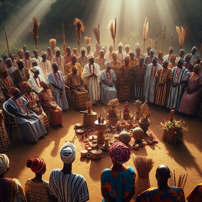 Traditional Nigeria wedding attire displaying intricate designs and cultural significance