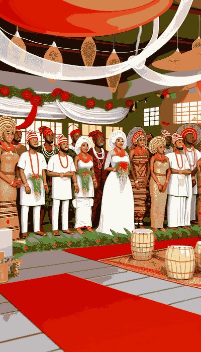 Nigeria pre-wedding rituals and engagement ceremonies with traditional customs