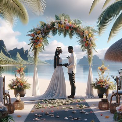 Niue wedding ceremony