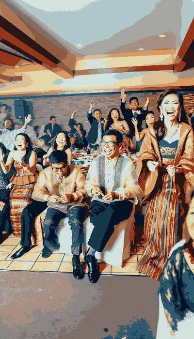 Traditional Philippines wedding attire displaying intricate designs and cultural significance