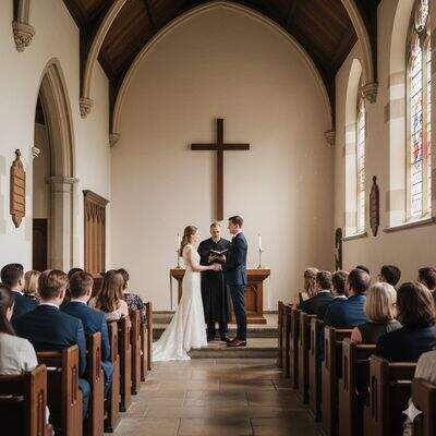 プロテスタント教会での結婚式の式次第