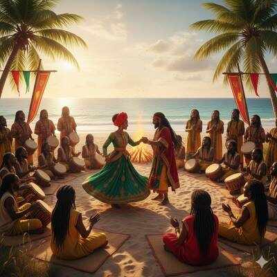 Rastafari wedding ceremony ceremony