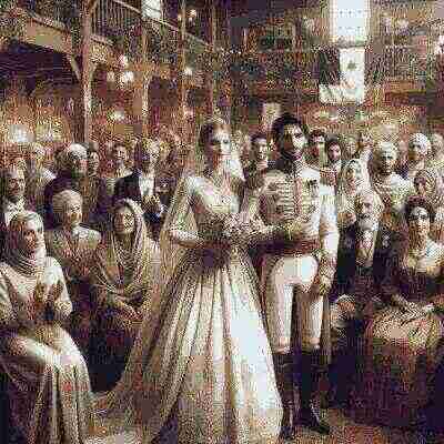 Traditional Réunionese wedding ceremony