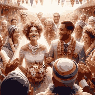 Réunion wedding ceremony