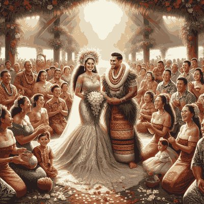 Samoa wedding ceremony
