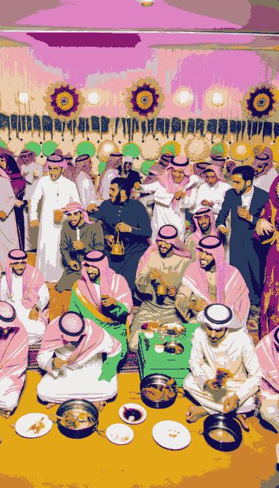 زي الزفاف السعودي التقليدي الذي يعرض تصاميم معقدة وأهمية ثقافية