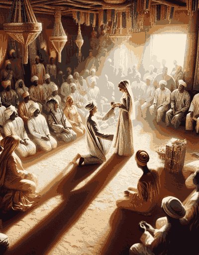 Senegal traditional wedding celebration showcasing cultural heritage and customs