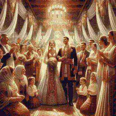 Serbia wedding ceremony