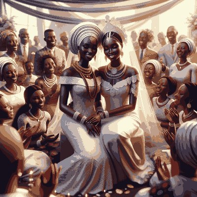 Sierra Leone wedding ceremony