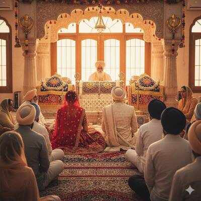 सिख विवाह की परंपरागत रस्म