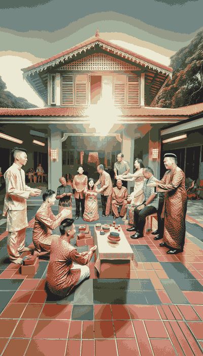 Singapore wedding ceremony featuring sacred rituals and cultural traditions