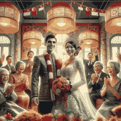 Singapore wedding ceremony