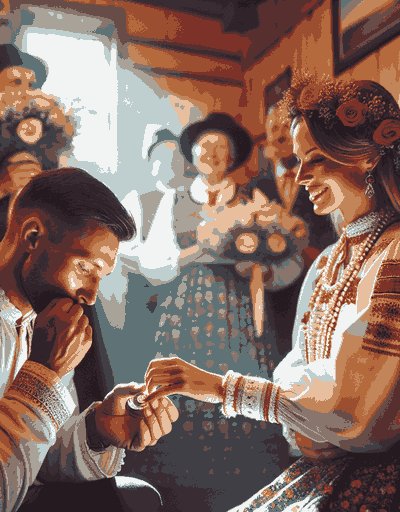 Slovakia wedding ceremony featuring sacred rituals and cultural traditions