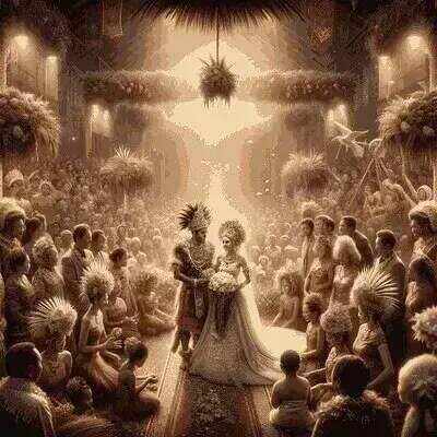 Solomon Islands wedding ceremony