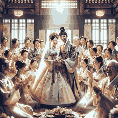 South Korea wedding ceremony