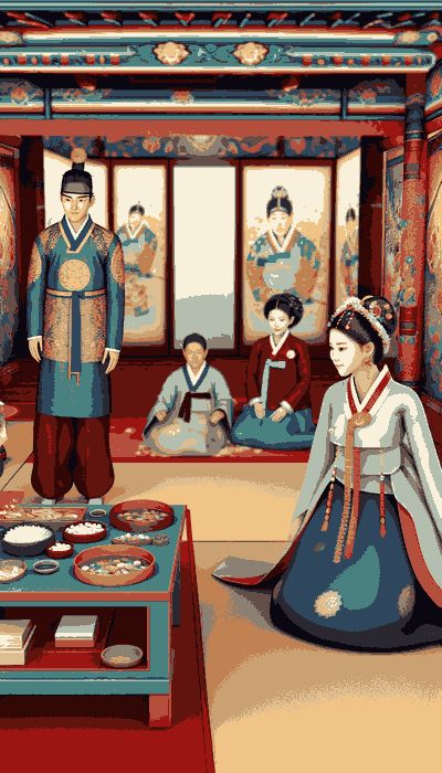 South Korea pre-wedding rituals and engagement ceremonies with traditional customs