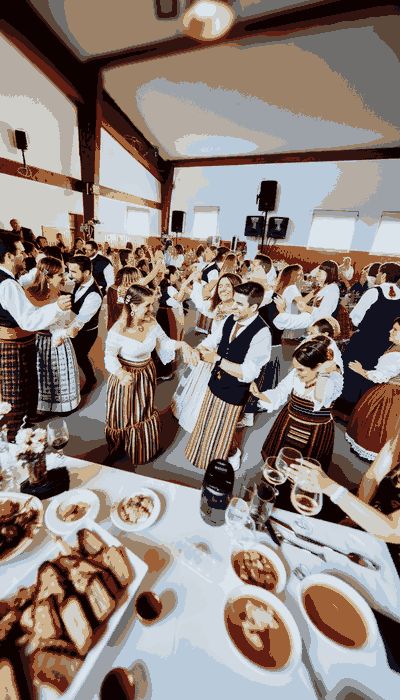 Traditional Spain wedding attire displaying intricate designs and cultural significance