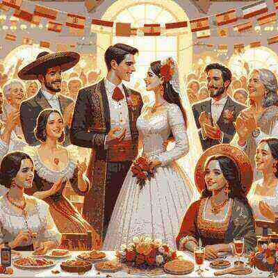 Spain wedding ceremony