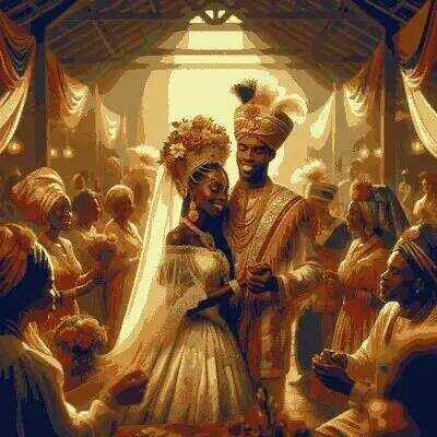 Suriname wedding ceremony