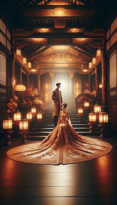 Traditional Switzerland wedding attire displaying intricate designs and cultural significance
