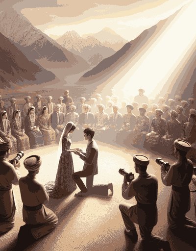 Tajikistan wedding ceremony featuring sacred rituals and cultural traditions
