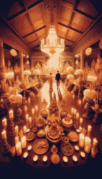 Thailand pre-wedding rituals and engagement ceremonies with traditional customs