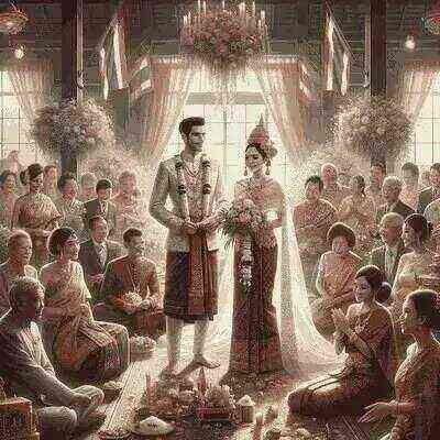 Thailand wedding ceremony