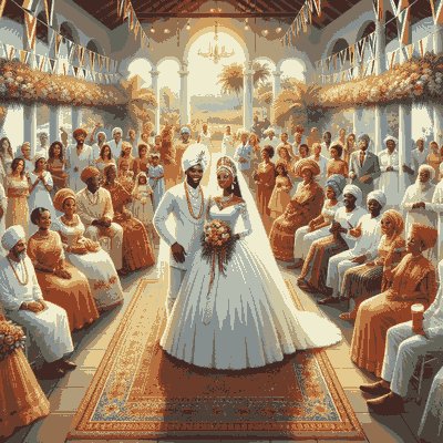 Trinidad And Tobago wedding ceremony