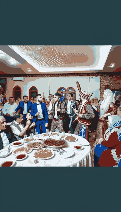 Traditional Turkey wedding attire displaying intricate designs and cultural significance