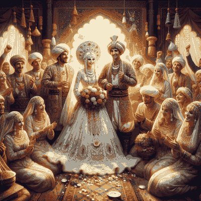 Turkmenistan wedding ceremony
