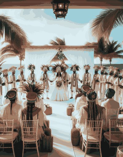Turks and Caicos Islands pre-wedding rituals and engagement ceremonies with traditional customs