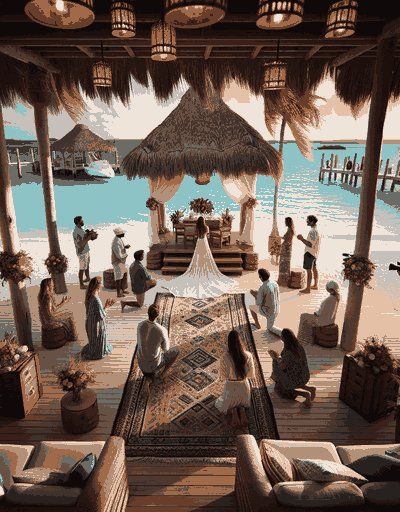 Turks and Caicos Islands wedding ceremony featuring sacred rituals and cultural traditions