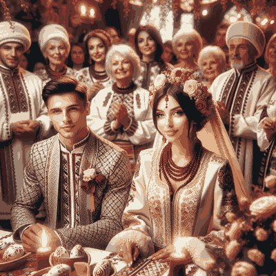 Ukraine wedding ceremony