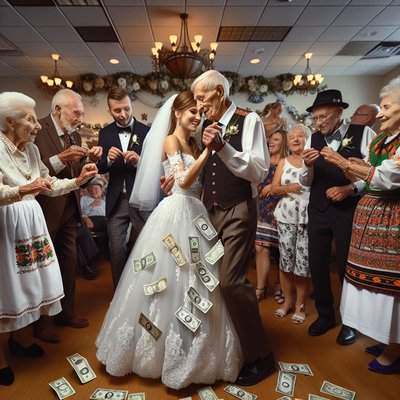 Tradicional Estados Unidos boda banquete con cocina auténtica y culinary costumbres