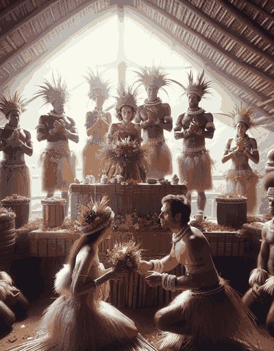 Vanuatu wedding ceremony featuring sacred rituals and cultural traditions