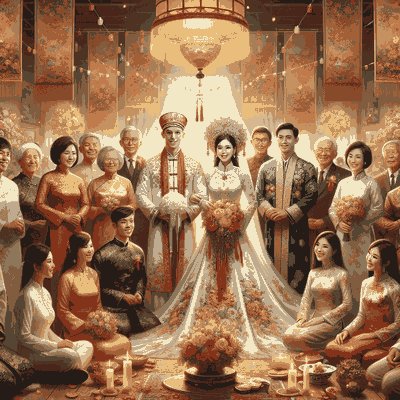 Vietnam wedding ceremony