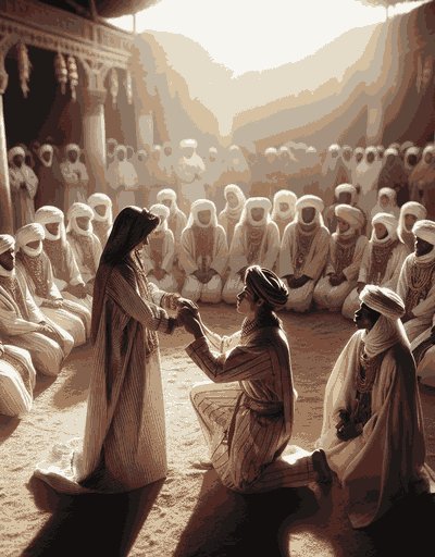 Western Sahara wedding ceremony featuring sacred rituals and cultural traditions