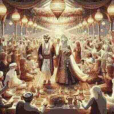 Yemen wedding ceremony